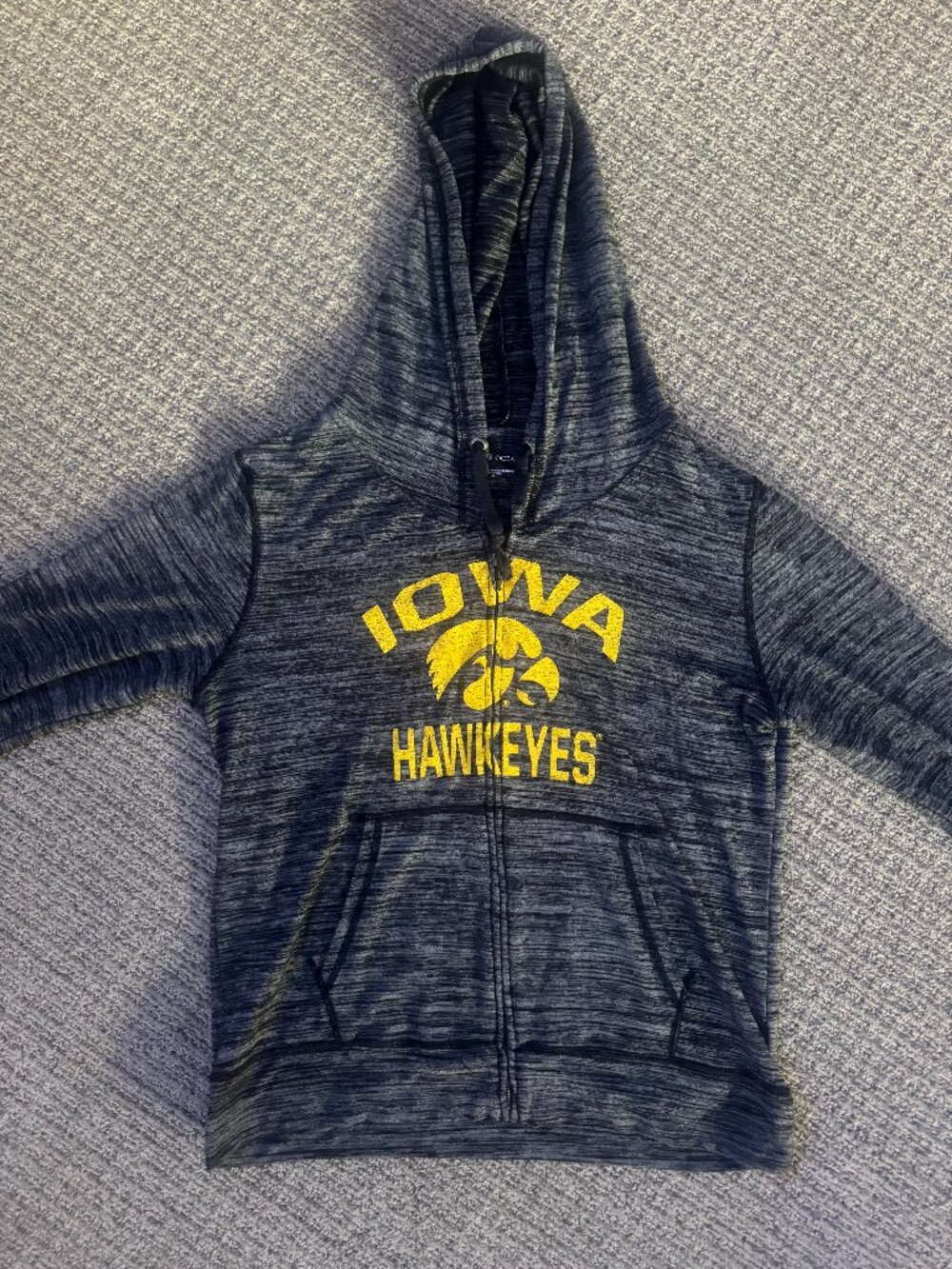 Iowa Hawkeyes Full Zip Hoodie | XL | 5th & Ocean